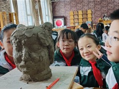 像哪吒一样·勇敢向前冲——盛世长安小学陶艺课巧手“变”哪吒